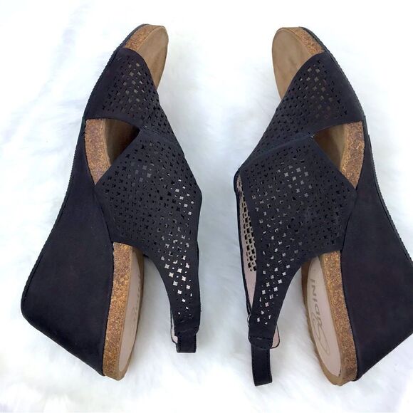 Sudini NEW Brown Britt Wedge Sandals - Picture 7 of 15